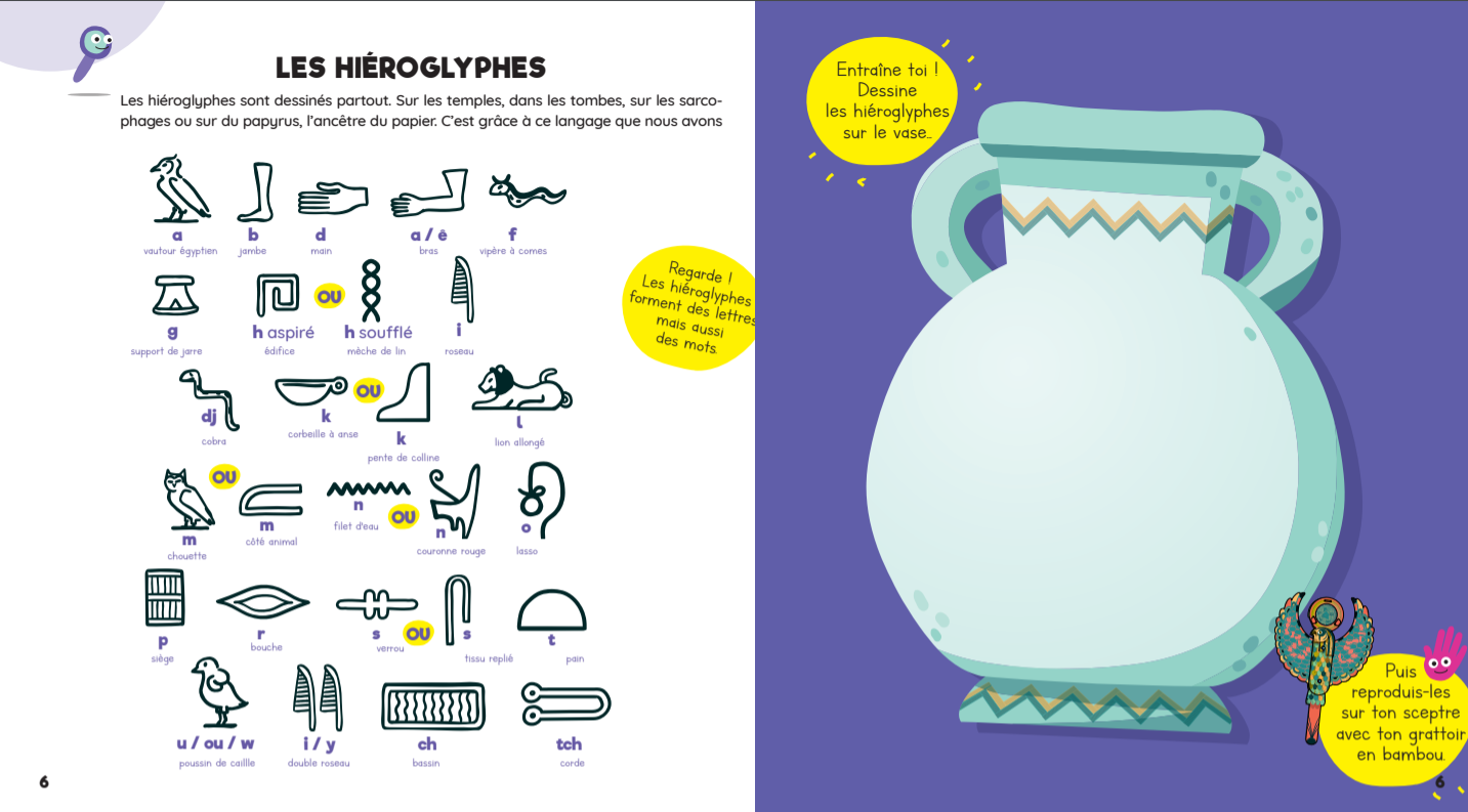 Apprends à écrire en hiéroglyphes avec une vraie égyptologue ! Le — free download