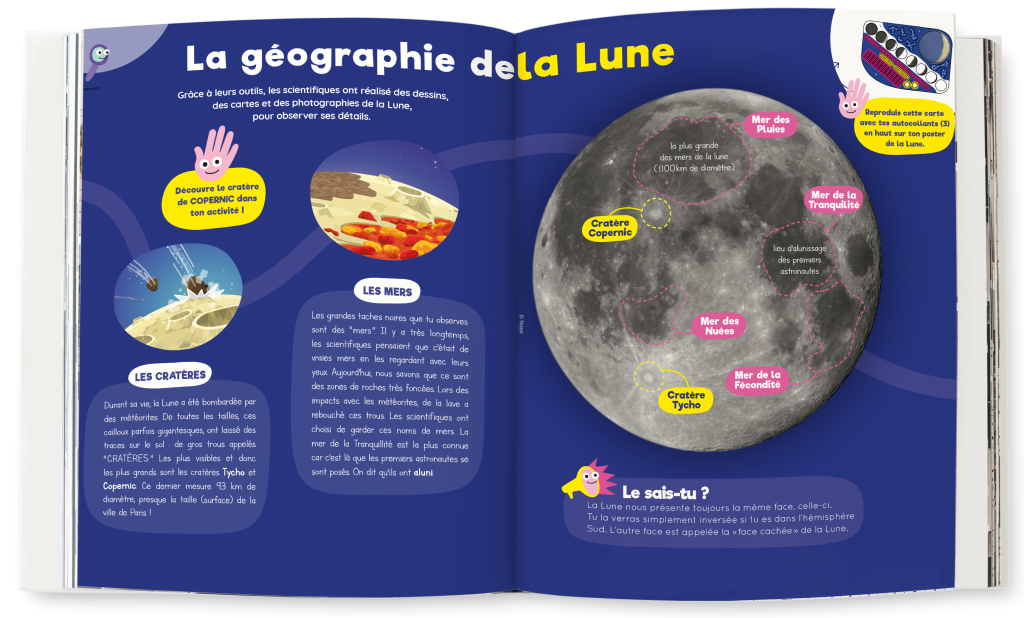 La géographie de la Lune 