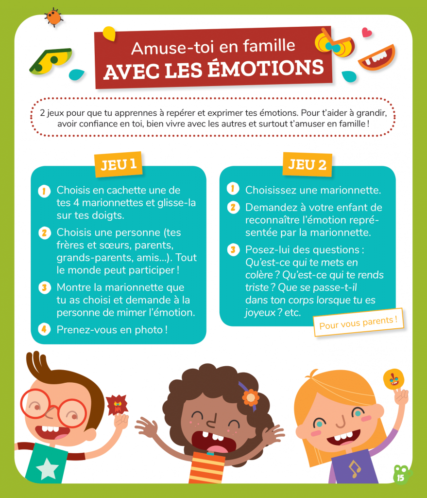 5 idées pour aider votre enfant à gérer ses émotions 😍 – Le blog Pandacraft