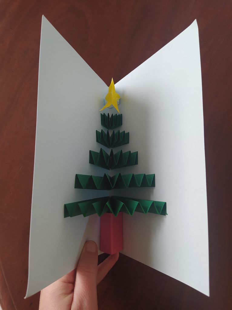 Noël 3D Pop Up Carte Noël Carte, Fait à la Main Carte de Vœux pour