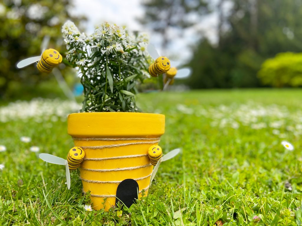 Créez un pot de fleur ruche 🐝 – Le blog Pandacraft